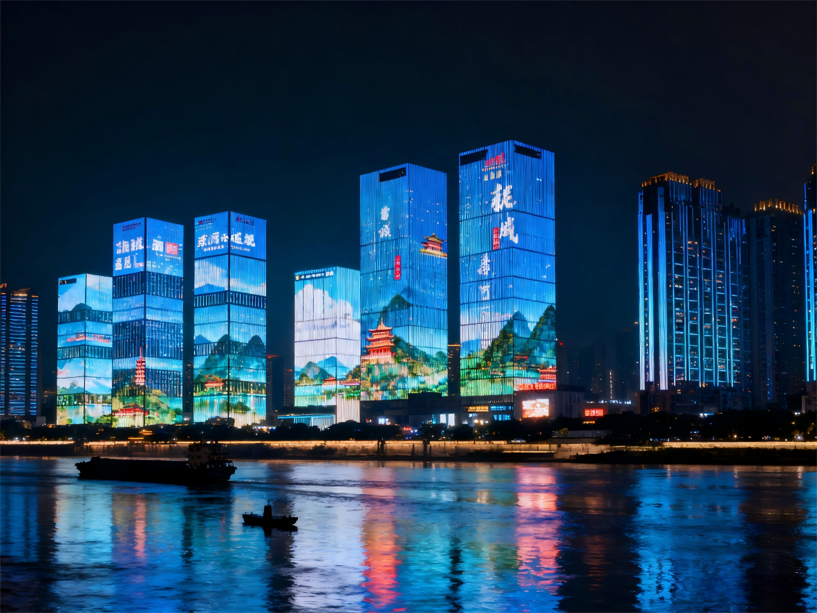 重庆LED显示屏系统如何赋能智慧城市与新零售？
